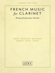 クラリネットのためのフランス音楽 (クラリネット+ピアノ)【French Music for Clarinet】