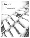 スロープ（ポール・レニック）（打楽器四重奏）【Slopes】