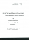 アランフェス協奏曲・第二楽章（ホアキン・ロドリーゴ）【Concerto De Aranjuez Mvt 2】