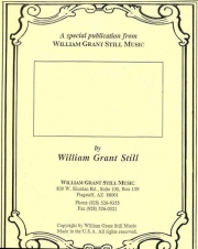 抒情組曲（ウィリアム・グラント・スティル） (ソプラノサックス+ピアノ)【Lyric Suite】