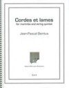 Cordes Et Lames (ジャン＝パスカル・バンテュス)（マリンバ+弦楽五重奏）
