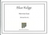 ブルー・リッジ（マイケル・バリット）（マリンバ二重奏）【Blue Ridge 】