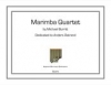 マリンバ四重奏曲（マイケル・バリット）（マリンバ四重奏）【Marimba Quartet】