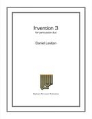 インヴェンション・No.3（ダニエル・レヴィタン）（ドラム二重奏）【Invention 3】