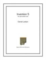 インヴェンション・No.5（ダニエル・レヴィタン）（ドラム二重奏）【Invention 5】
