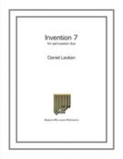 インヴェンション・No.7（ダニエル・レヴィタン）（ドラム二重奏）【Invention 7】