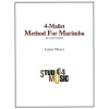 4マレット・マリンバ教本（ジェイムズ・モイヤー）（マリンバ）【4-Mallet Method for Marimba】