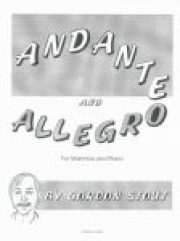 アンダンテとアレグロ（ゴードン・スタウト）（マリンバ+ピアノ）【Andante and Allegro】