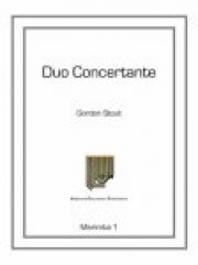 協奏的二重奏曲（ゴードン・スタウト）（マリンバ）【Duo Concertante】