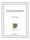 協奏的二重奏曲（ゴードン・スタウト）（マリンバ）【Duo Concertante】