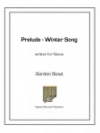 プレリュード・ウィンター・ソング（ゴードン・スタウト）（打楽器五重奏）【Prelude Winter Song】