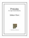 4つのプレリュード（ウィリアム・ペン）（マリンバ）【Four Preludes】