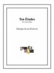 10のエチュード（ネボジャ・ヨハン・ジヴコヴィチ）（スネアドラム）【Ten Etudes for Snare Drum】