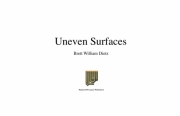 Uneven Surfaces（ブレット・ウィリアム・ディーツ）（打楽器五重奏）
