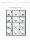 ティンパニのための3つの設定  (マレイ・ホーリフ)（ティンパニ）【Three Settings for Timpani】