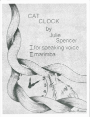 キャット・クロック（ジュリー・スペンサー） (マリンバ)【Cat Clock】