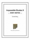 不可能なエチュード・No.2（ダニエル・ヴァインベルガー） (マリンバ)【Impossible Etudes II】