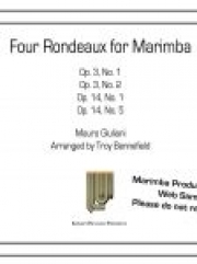 4つのロンドー（マウロ・ジュリアーニ） (マリンバ)【Four Rondeaux】