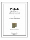 プレリュード・Op.3・No.14（ケビン・ロマンスキー） (マリンバ)【Prelude, Op. 3 No. 14】