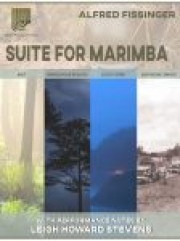 マリンバのための組曲（アルフレッド・フィッシンガー） (マリンバ)【Suite for Marimba】