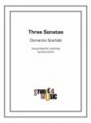 3つのソナタ（ドメニコ・スカルラッティ） (マリンバ)【Three Sonatas】