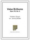 華麗なる大円舞曲・Op.34・No.2（フレデリック・ショパン） (マリンバ)【Valse Brilliante Op. 34, No. 2】