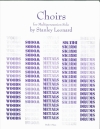 クワイヤ（スタンリー・レナード）（打楽器）【Choirs】