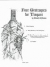 ティンパニのための4つのグロテスク  (デビッド・ウィリアムズ)（ティンパニ）【Four Grotesques for Timpani】