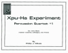Xpu-Ha Experiment（フィリップ・ミクラ）（打楽器四重奏）