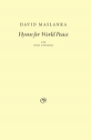 世界平和への聖歌（デイヴィッド・マスランカ）（スコアのみ）【Hymn for World Peace】