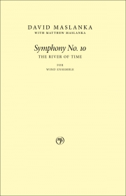 交響曲第10番「リバー・オブ・タイム」（デイヴィッド・マスランカ）（スコアのみ）【Symphony No. 10: The River of Time】