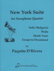 ニューヨーク組曲（パキート・デリヴェラ） (サックス四重奏）【New York Suite】
