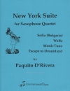 ニューヨーク組曲（パキート・デリヴェラ） (サックス四重奏）【New York Suite】