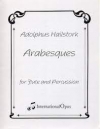 アラベスク（アドルファス・ヘイルストーク）（フルート+打楽器）【Arabesques】