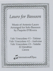 バスーンのためのラウロ（アントニオ・ラウロ）（バスーン）【Lauro for Bassoon】