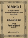 民謡組曲・No.4（ウィリアム・グラント・スティル） (木管五重奏）【Folk Suite #4】