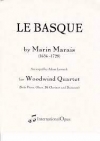 ル・バスク（マラン・マレ）（木管四重奏）【Le Basque】