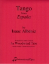 タンゴ「スペイン」より（イサーク・アルベニス）（木管三重奏）【Tango From Espana】