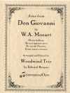 4つのアリア「ドン・ジョヴァンニ」より（モーツァルト）（木管三重奏）【Four Arias from Don Giovanni】