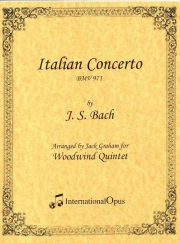 イタリア協奏曲（バッハ）（木管五重奏）【Italian Concerto】