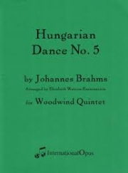 ハンガリー舞曲第5番（ヨハネス・ブラームス）（木管五重奏）【Hungarian Dance No. 5】