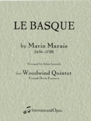 ル・バスク（マラン・マレ）（木管五重奏）【Le Basque】