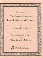 十字架上のキリストの最後の7つの言葉（ハインリヒ・シュッツ）（木管五重奏）【The Seven Words of Jesus Christ on the Cross】