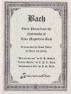 3つの小品「アンナ・マグダレーナ・バッハの音楽帳」より（バッハ）（ホルン+ピアノ）【Three Pieces from the Notebooks of Anna Magdalena Bach】