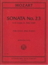 ソナタ・No.23・ニ長調（モーツァルト）（フルート+ピアノ）【Sonata No. 23 in D major, K. 306/300l】