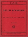 愛の挨拶・Op.12（エドワード・エルガー）（弦楽三重奏+ピアノ）【Salut d'amour, Opus 12】