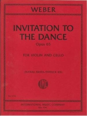 舞踏への勧誘・Op.65（カール・マリア・フォン・ウェーバー）（弦楽二重奏）【Invitation to the Dance op.65】