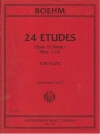 24のエチュード・Op.37（テオバルト・ベーム）（フルート）【24 Etudes, Opus 37, Book I (Etudes 1-12)】
