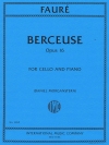 子守唄・Op.16（ガブリエル・フォーレ）（チェロ+ピアノ）【Berceuse, Opus 16】