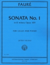 ソナタ・No.1・ニ短調・Op.109（ガブリエル・フォーレ）（チェロ+ピアノ）【Sonata No. 1 in D minor, Opus 109】